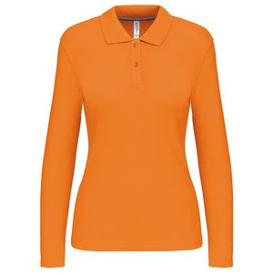 Kariban K244 - LADIES LONG SLEEVE PIQUE POLO SHIRT