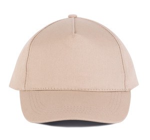 K-up KP116 - COTTON CAP - 5 PANELS Cream