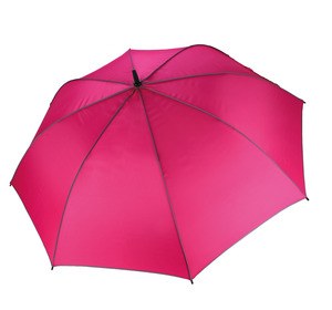 Kimood KI2006 - AUTOMATIC GOLF UMBRELLA Fuchsia / Slate Grey