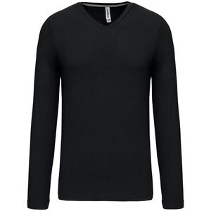 Kariban K358 - MENS LONG SLEEVE V-NECK T-SHIRT