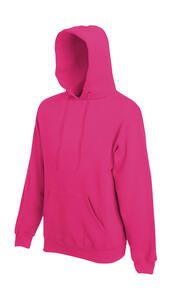 Fruit of the Loom 62-208-0 - Men's Hooded Sweat Fuchsia