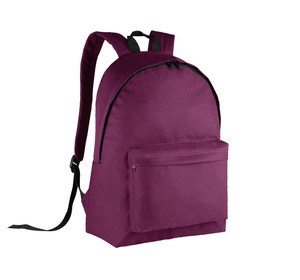 Kimood KI0130 - Classic backpack Burgundy/ Black