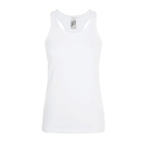 SOL'S 01826 - JUSTIN WOMEN Racerback Tank Top White