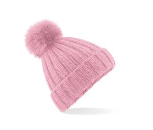 Beechfield BF413 - Verbier large mesh Pop Pom beanie