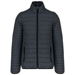 Kariban K6120 - Men's lightweight down jacket Marl Dark Grey