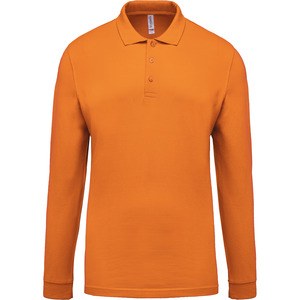 Kariban K256 - Mens long-sleeved piqué polo shirt