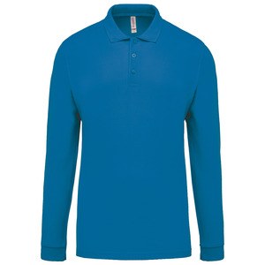 Kariban K256 - Mens long-sleeved piqué polo shirt