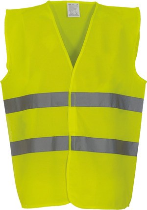 Yoko YHVW102 - Hi-Vis 2 Bands Waistcoat