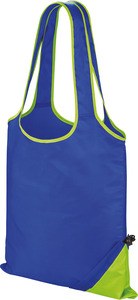 Result R002X - Compact shopping bag Royal/Lime