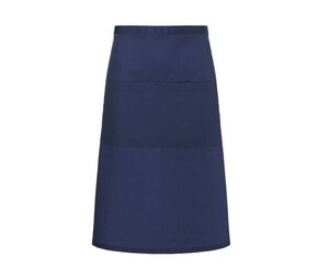 Karlowsky KYBSS3 - Basic bistro apron with pocket Navy