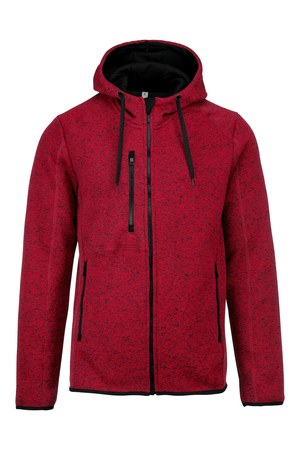 PROACT PA365 - Mens heather hooded jacket