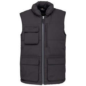 WK. Designed To Work WK615 - Quilted bodywarmer Dark Grey