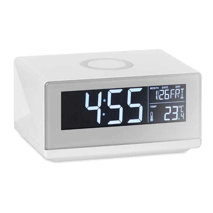 GiftRetail MO9588 - SKY WIRELESS LED clock & wireless charger