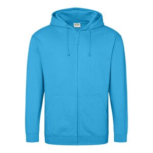 AWDIS JH050 - Zipped sweatshirt Hawaiian Blue