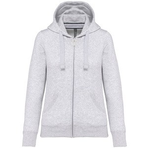 Kariban K464 - Ladies hooded full zip sweatshirt