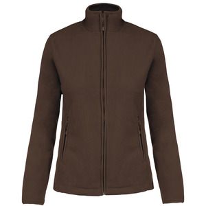 Kariban K907 - MAUREEN - LADIES' MICRO FLEECE JACKET Chocolate