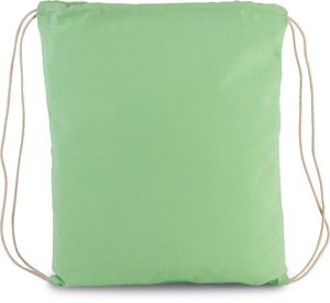 Kimood KI0147 - ORGANIC COTTON SMALL DRAWSTRING BAG Pistachio Green