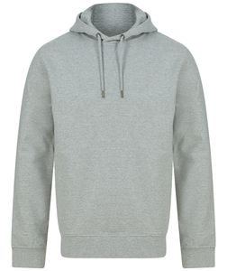 Henbury H841 - Unisex eco-friendly hooded sweatshirt Heather Grey