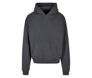 BUILD YOUR BRAND BY162 - ULTRA HEAVY HOODIE Dark Grey