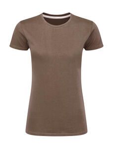 SG Signature SGTee F - Signature Tagless Tee Women Deep Taupe