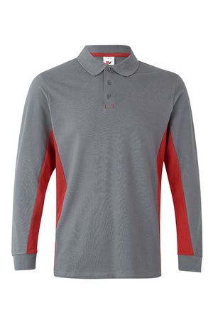 Velilla 105514 - LS TWO-TONE POLO