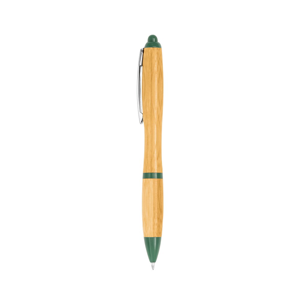 EgotierPro 39516 - Bamboo Pen with Aluminum Clip DESERT