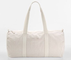 WESTFORD MILL WM258 - STRIPED ORGANIC COTTON BARREL BAG