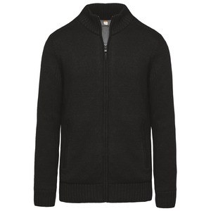 WK. Designed To Work WK959 - Fleece lined cardigan Black