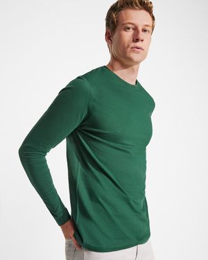 Roly CA1217 - EXTREME Long-sleeve t-shirt in tubular fabric and 4-layer crew neck