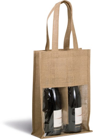 Kimood KI0268 - Jute bottle bag