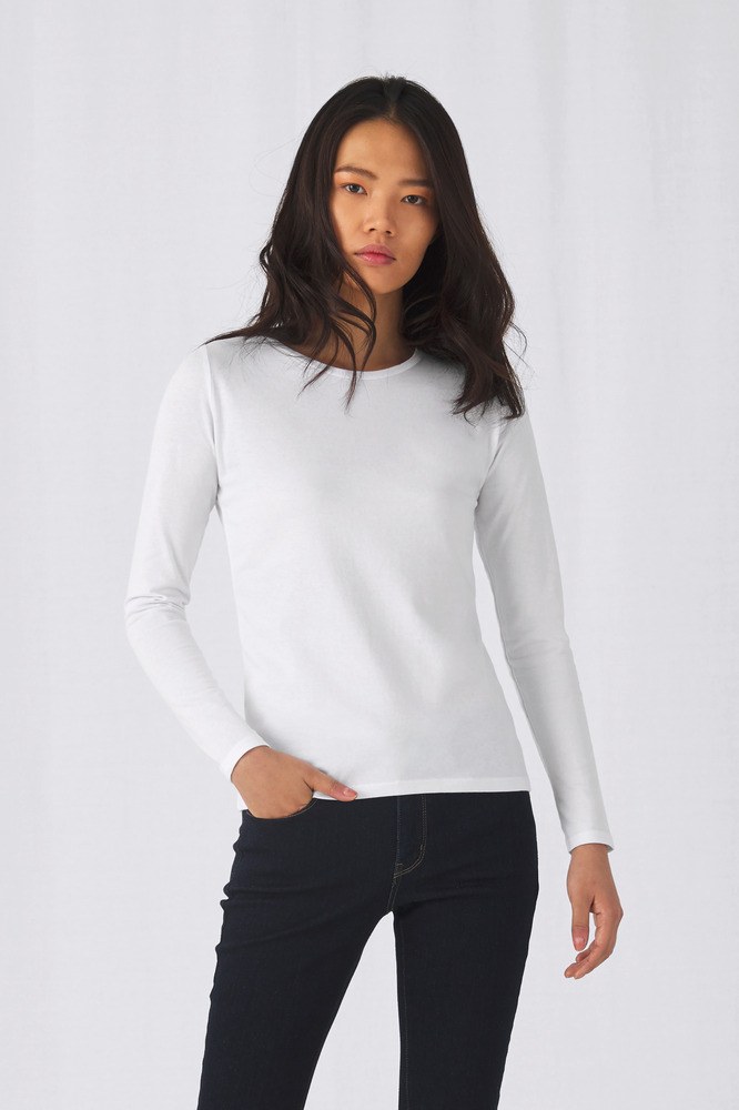 B&C CGTW08T - Women's long sleeve t-shirt #E190