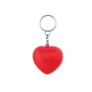 GiftRetail MO9210 - LOVY RING Key ring with PU heart