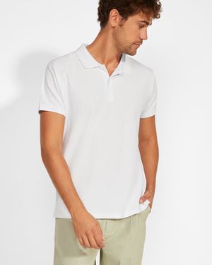 Roly PO6617 - PRINCE Short-sleeve polo shirt in OCS certified organic cotton