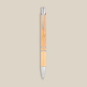 EgotierPro 39517 - Bamboo Pen with Aluminum Clip POND